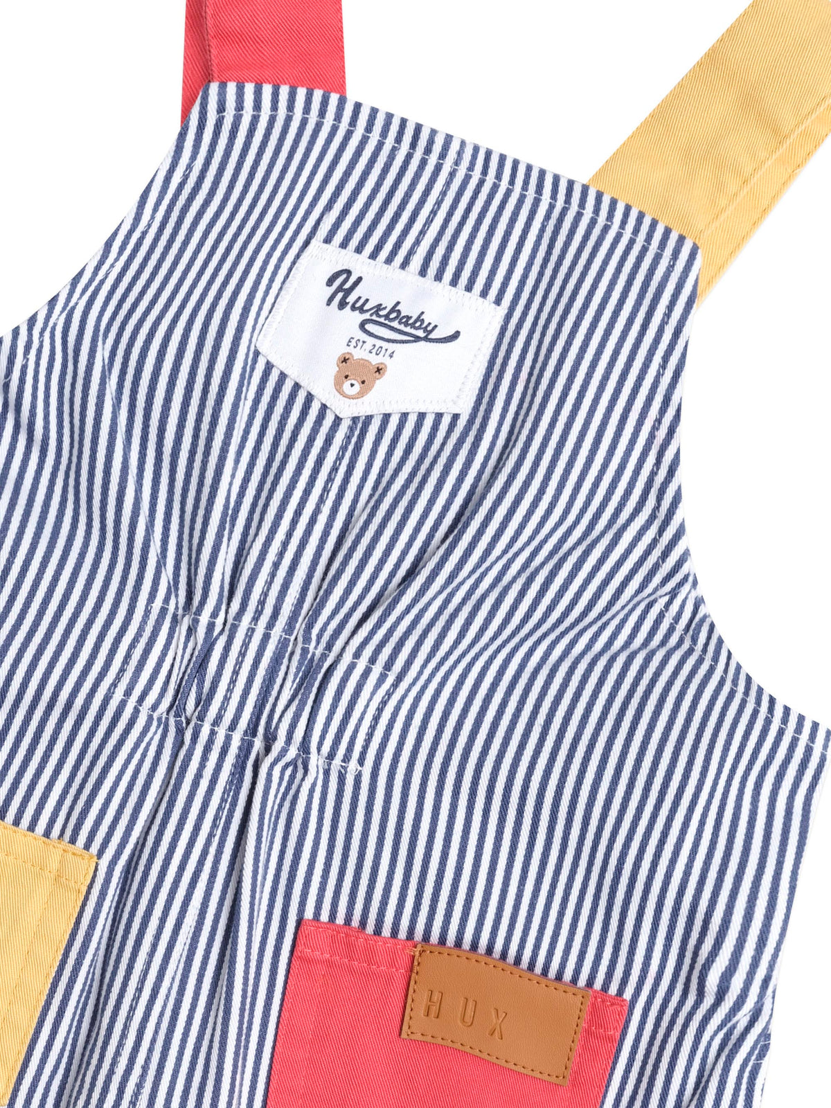 Classic Stripe Short Overalls