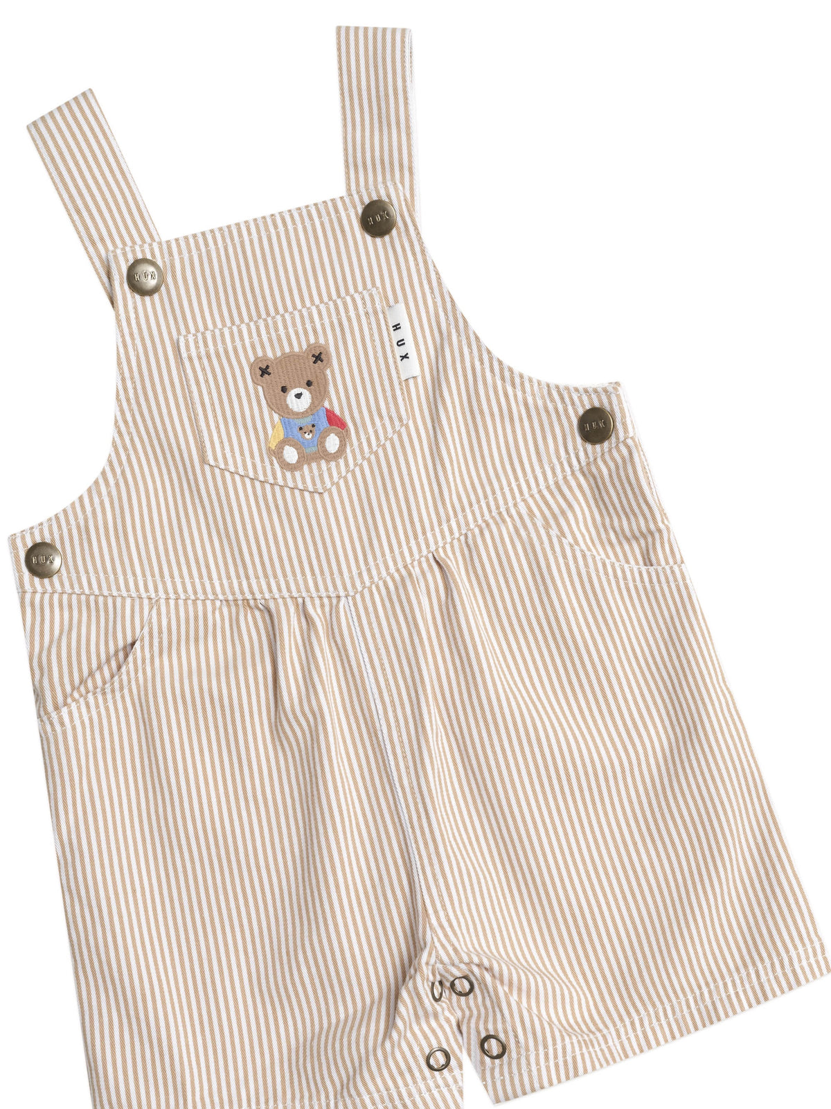 Sandbox Stripe Short Overalls