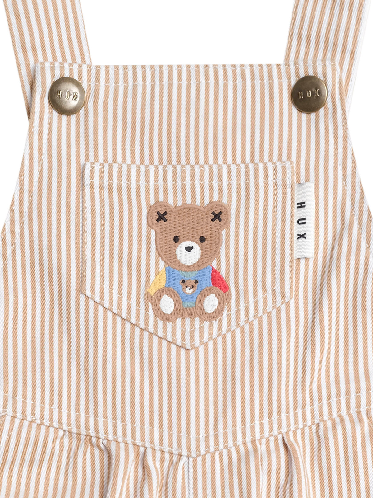 Sandbox Stripe Short Overalls