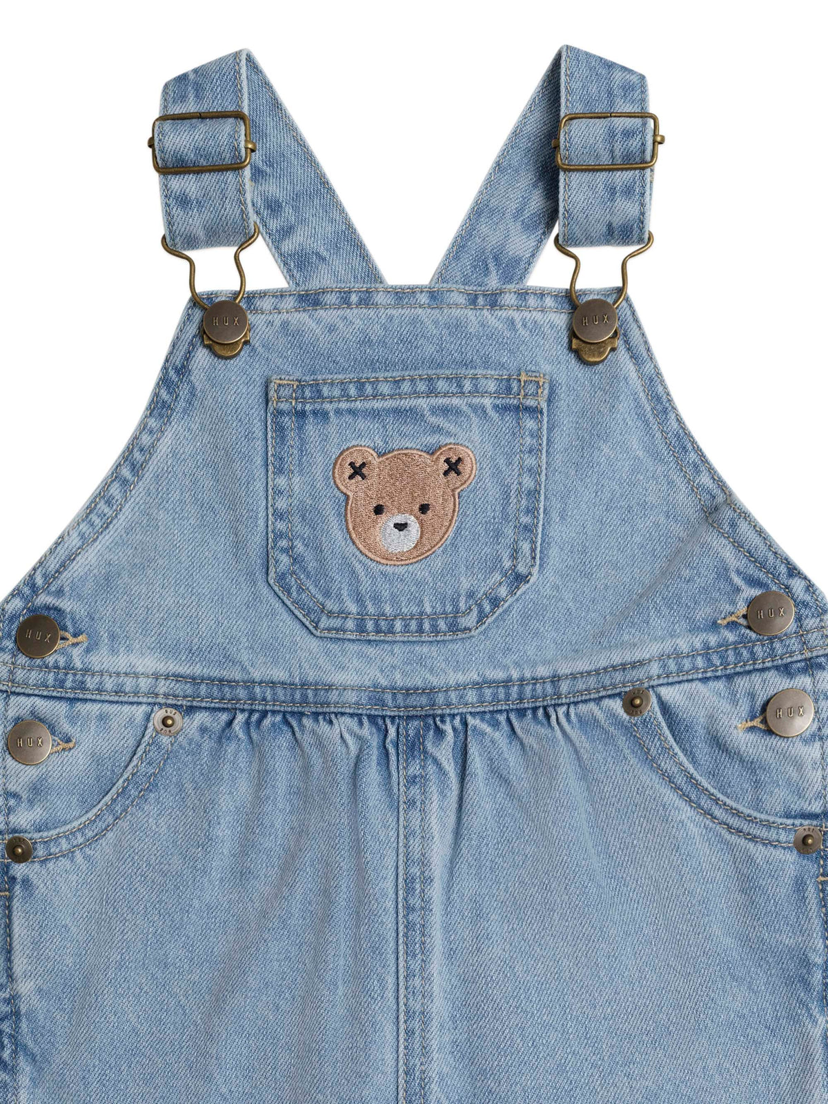Dreamy Denim Short Overalls