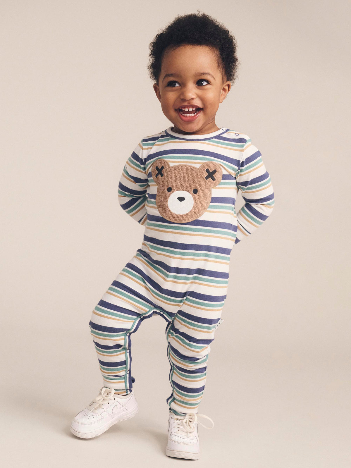 Multi Stripe Hux Romper