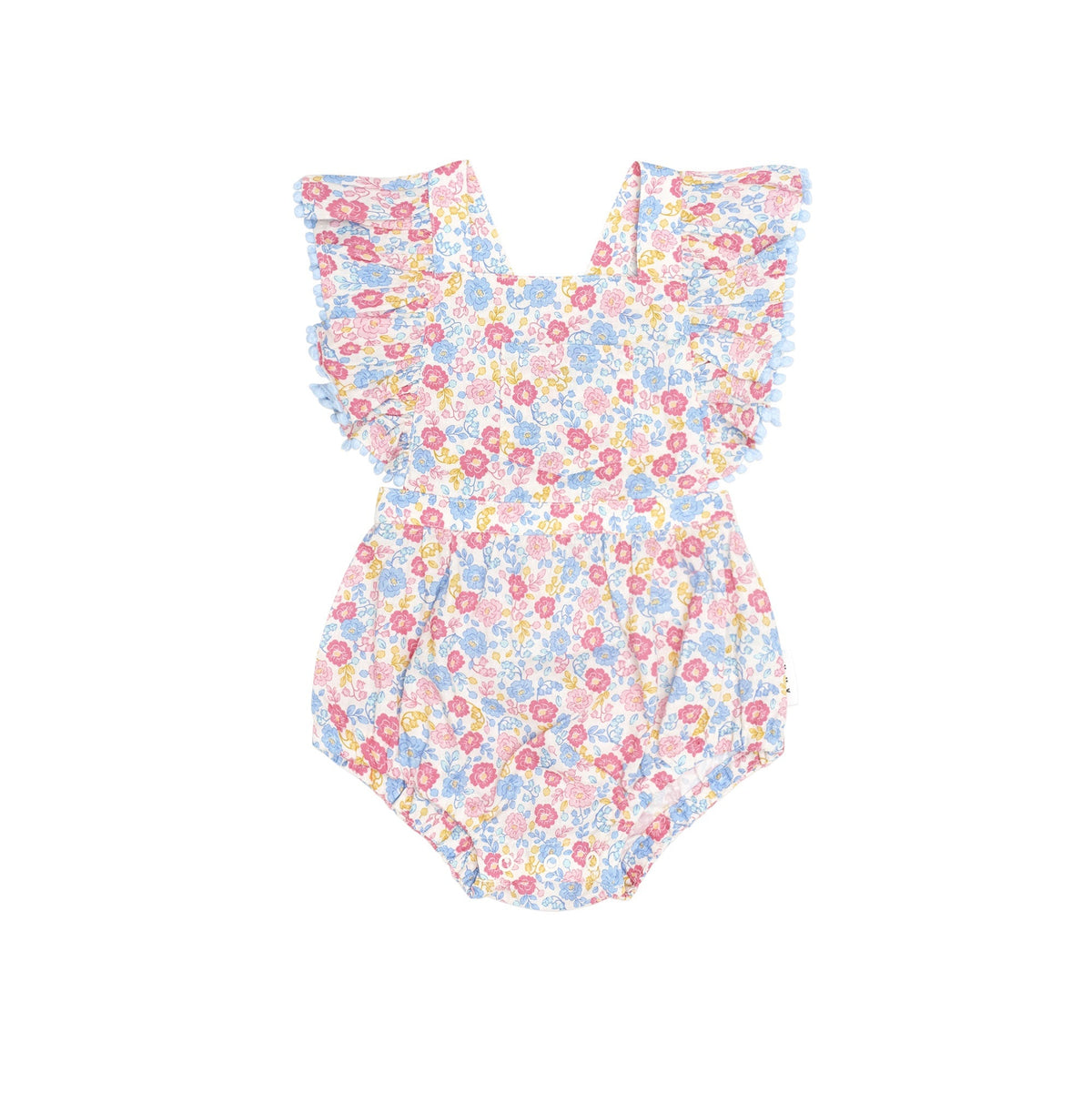 VINTAGE FLORAL PLAYSUIT