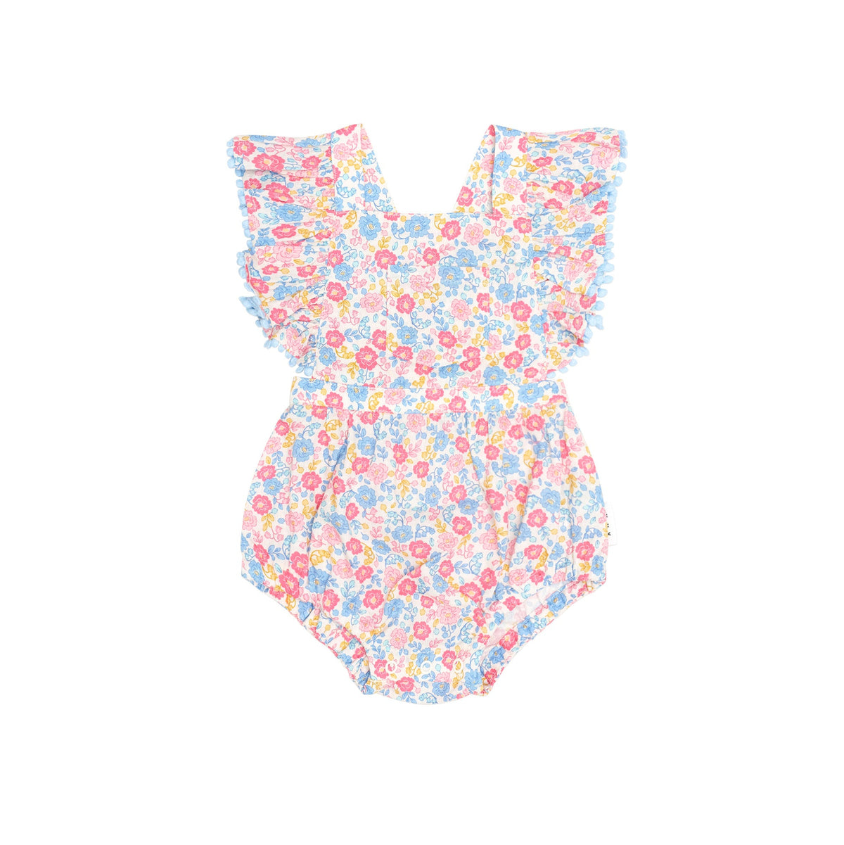 VINTAGE FLORAL PLAYSUIT