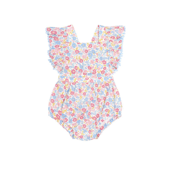 VINTAGE FLORAL PLAYSUIT