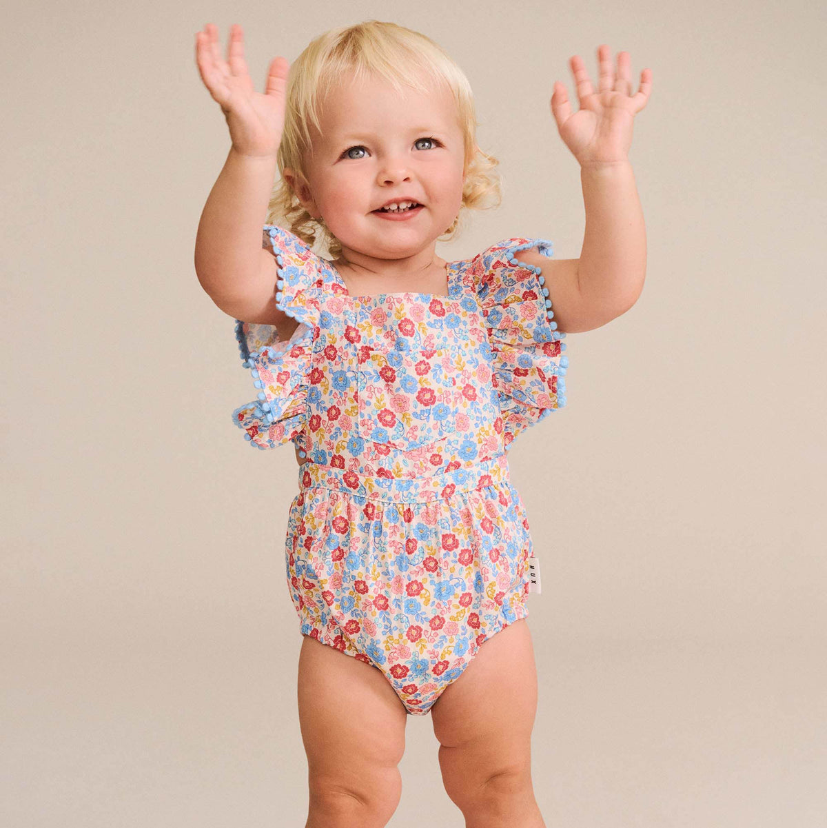 VINTAGE FLORAL PLAYSUIT
