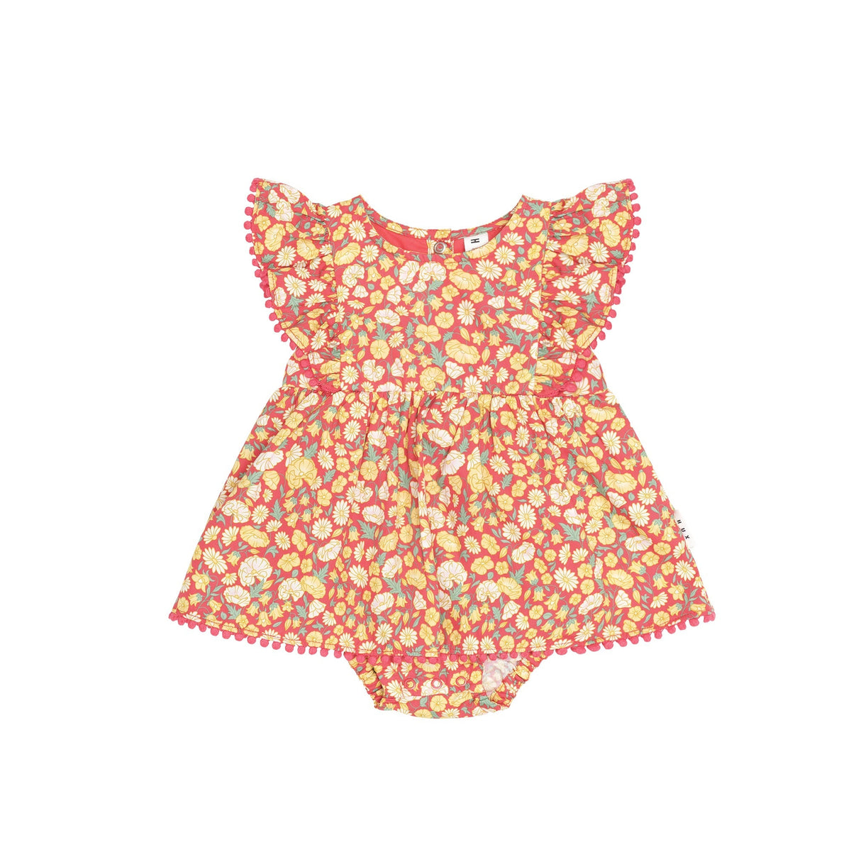 NAUTICAL FLORAL DRESS WITH BLOOMER