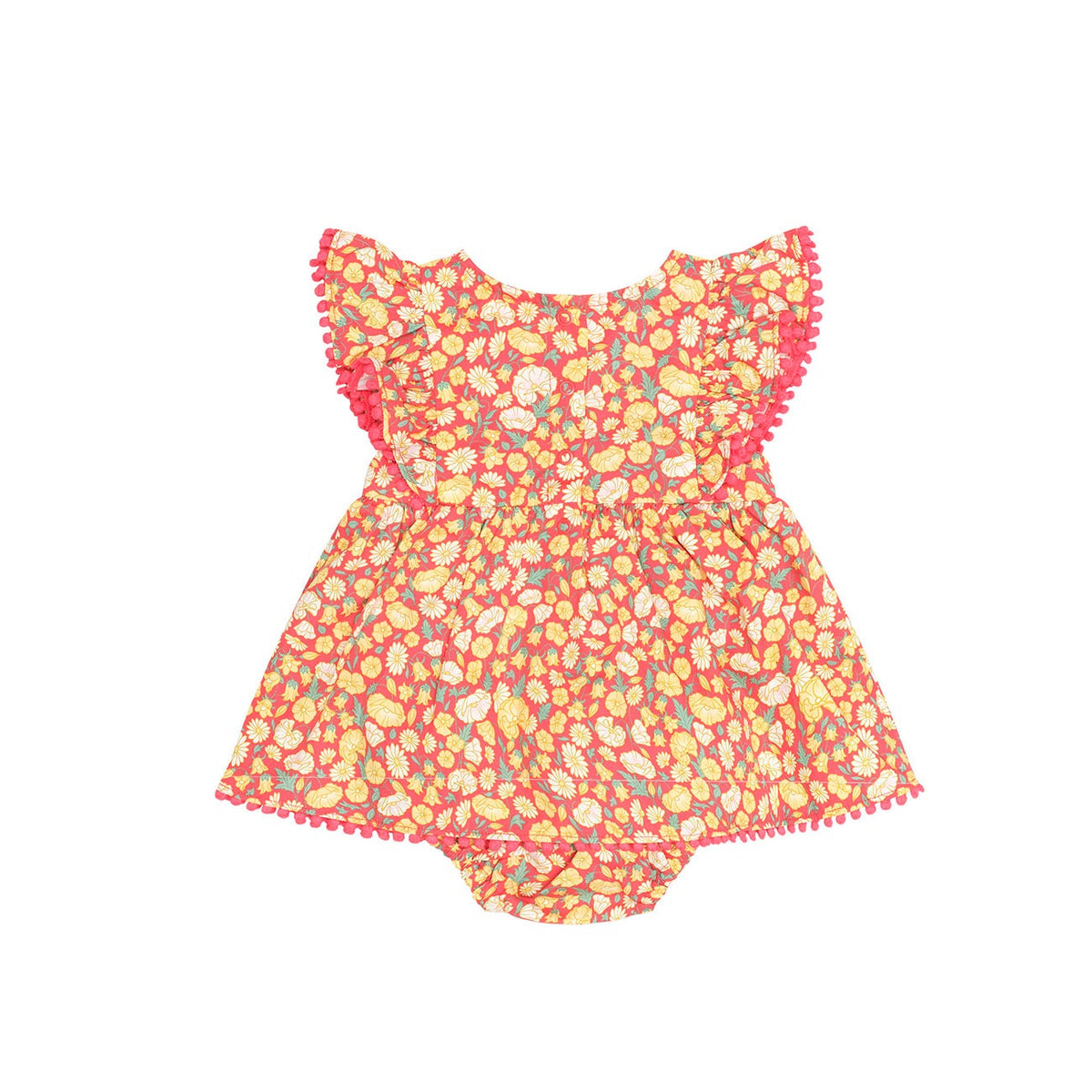 NAUTICAL FLORAL DRESS WITH BLOOMER
