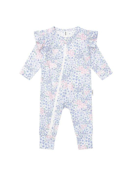Flower Garden Frill Romper
