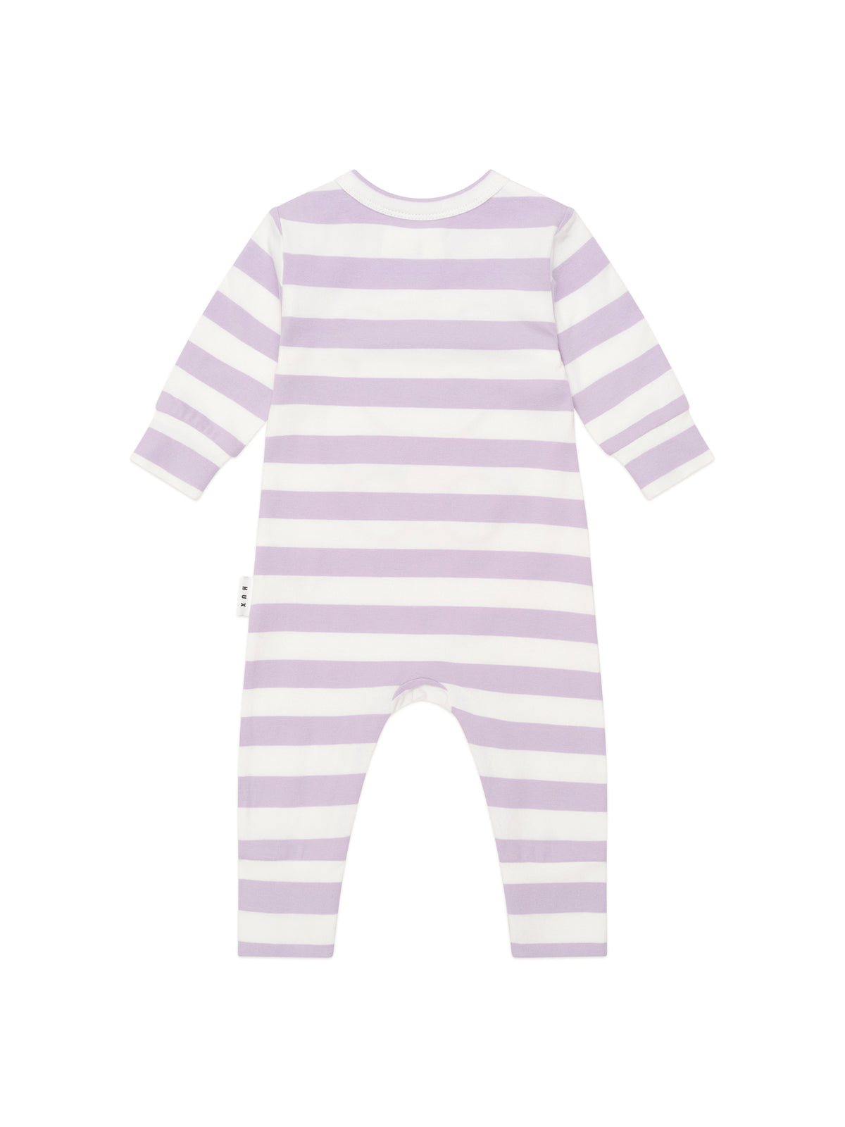 College Hux Orchid Stripe Romper
