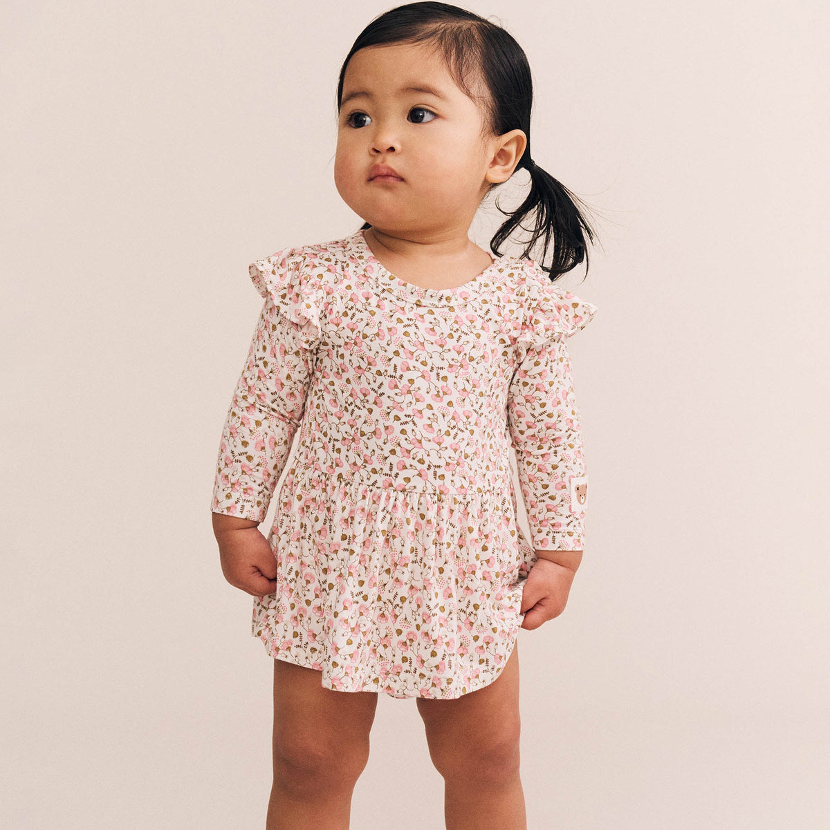 DITSY FLORAL LONG SLEEVE ROMPER