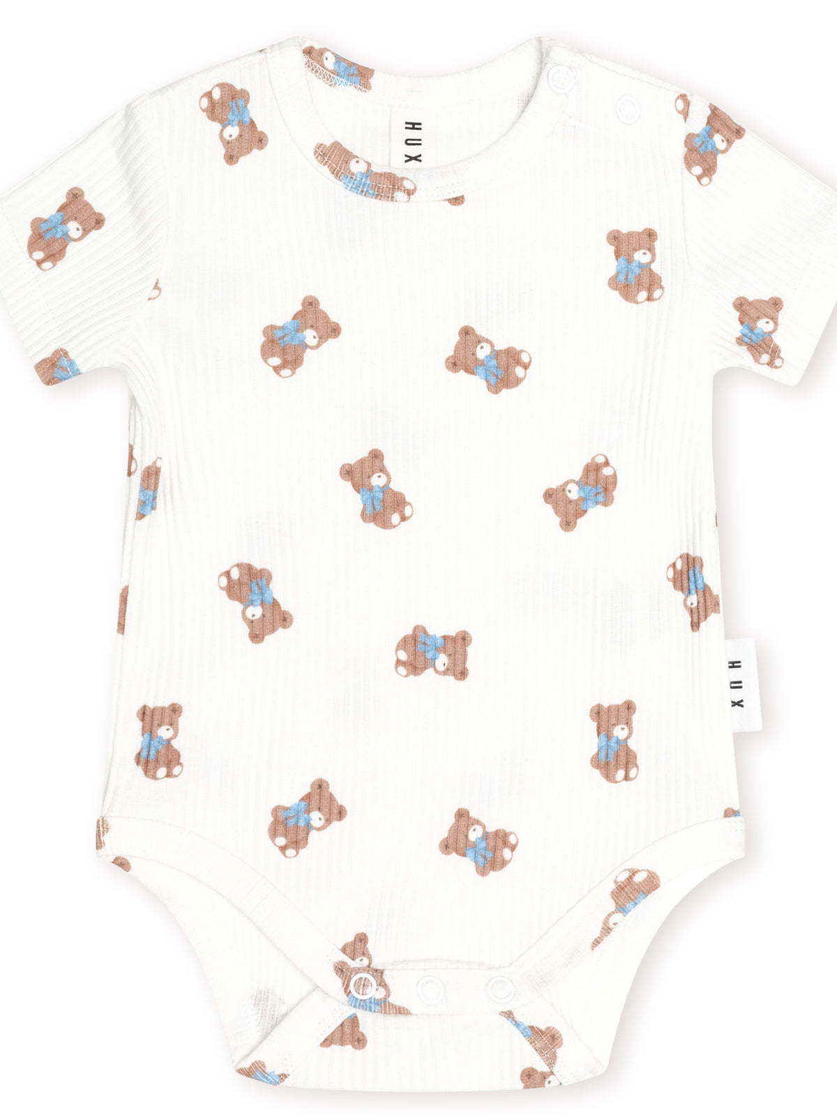 TUMBLING BOW HUX S/SLV BODYSUIT