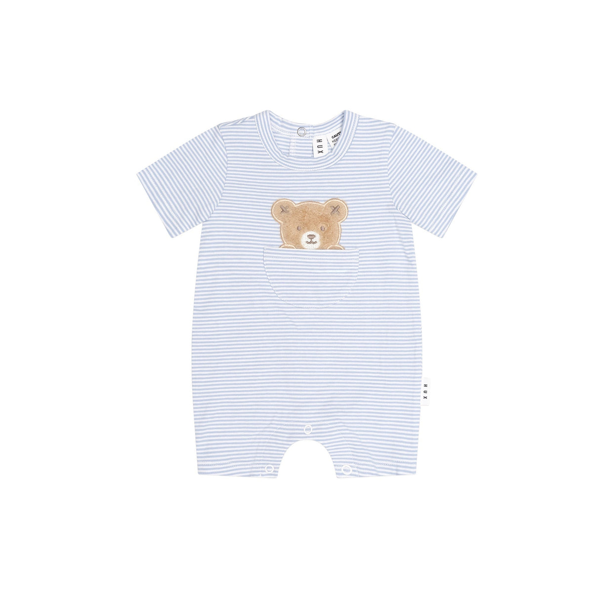 PEEKABOO HUX STRIPE BODYSUIT