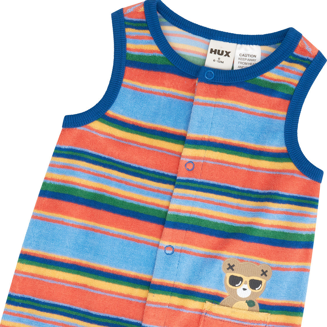 Hux Sunset Stripe S/less Romper