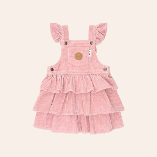 CLASSIC TIERED CORD PINAFORE
