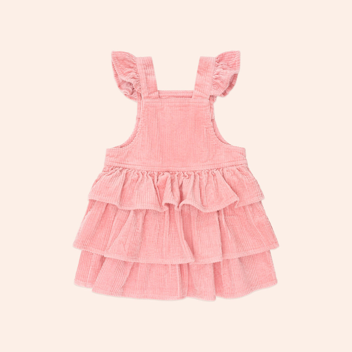 CLASSIC TIERED CORD PINAFORE