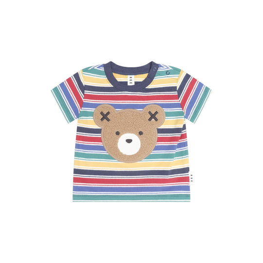 VINTAGE STRIPE HUX TEE