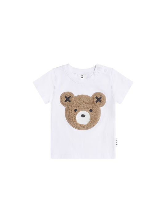 Furry Huxbear Crisp White Tee