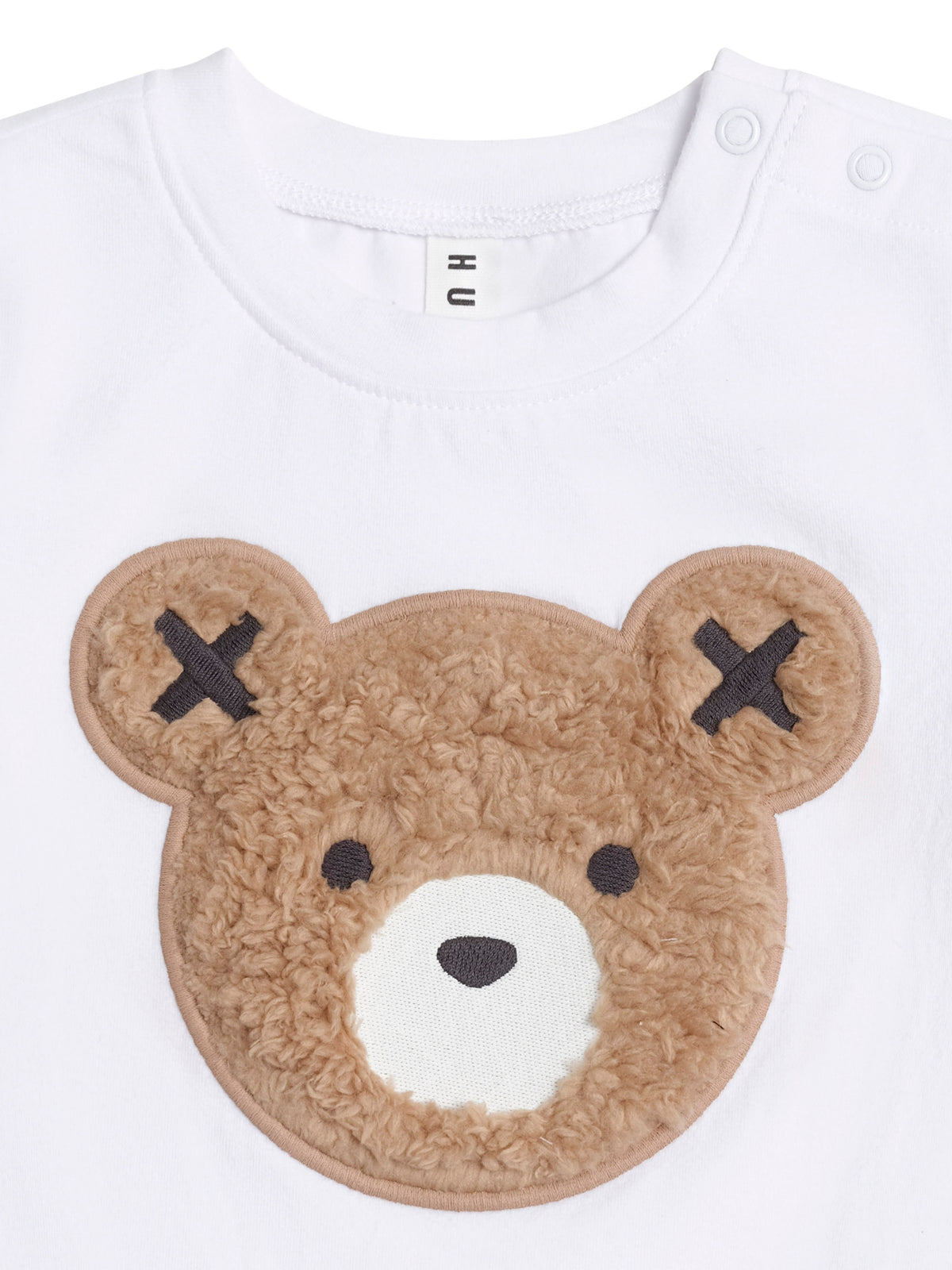 Furry Huxbear Crisp White Tee