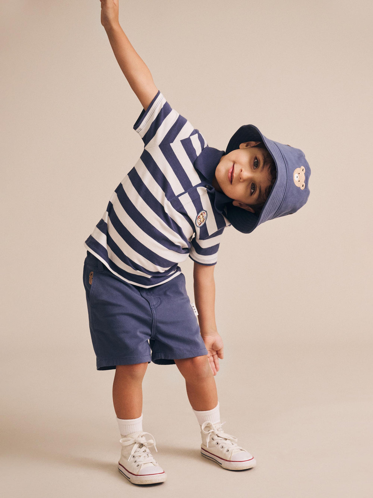 Stripe Polo Tee