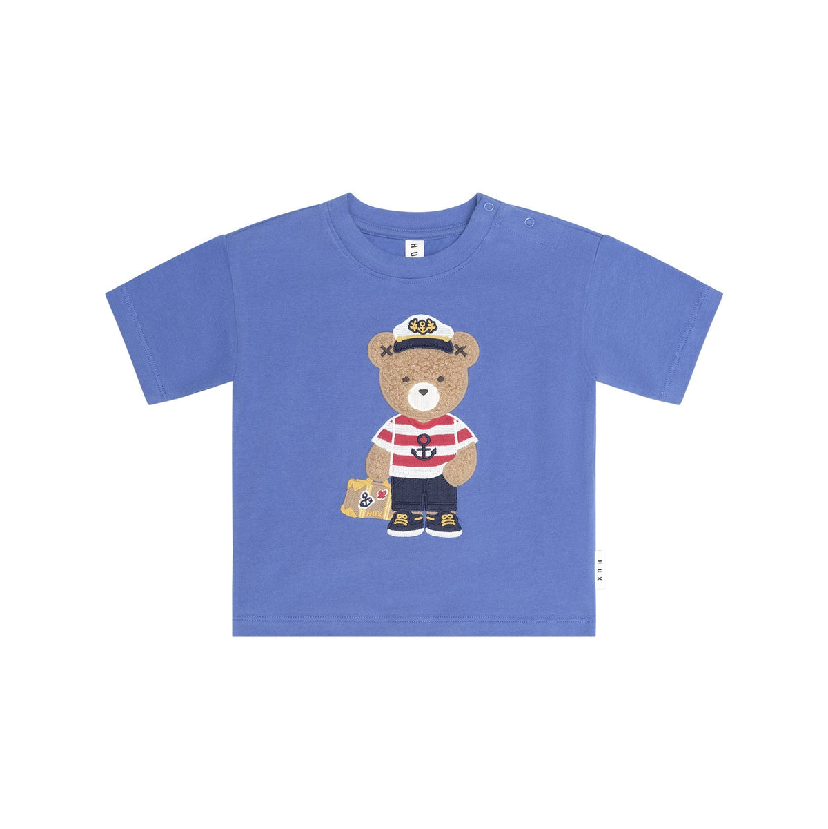 NAUTICAL HUX DROP SHOULDER SLOUCHY TEE