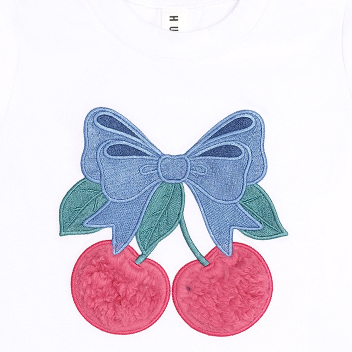 CHERRY BOW TEE