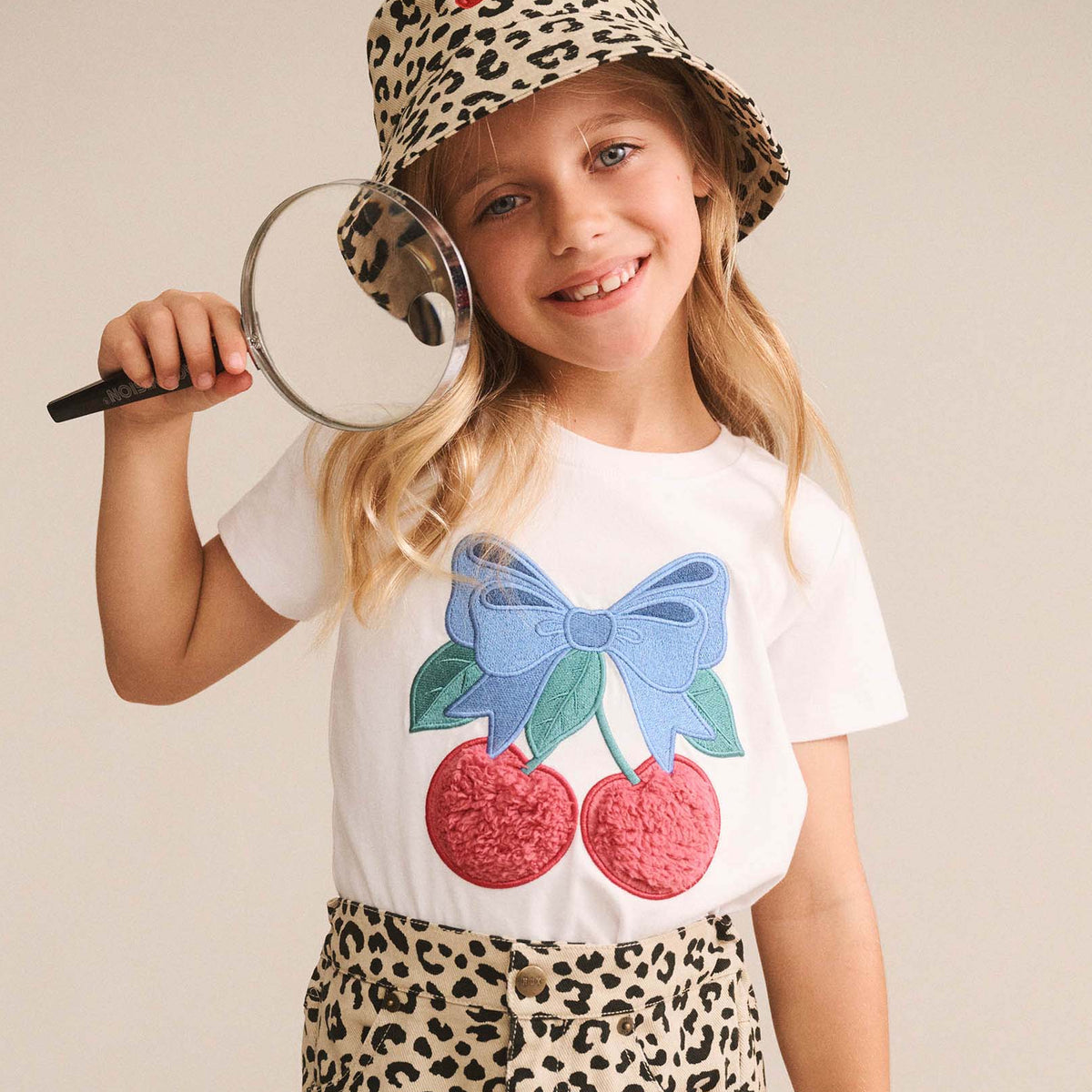 CHERRY BOW TEE