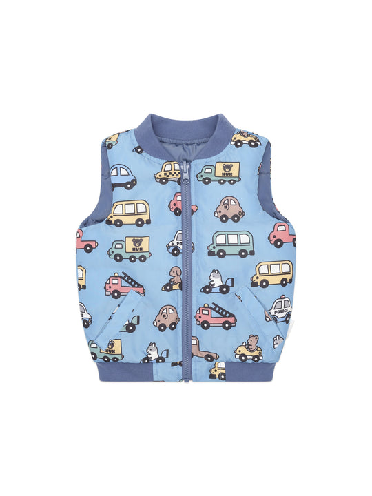 Huxmobile Reversible Puffer Vest