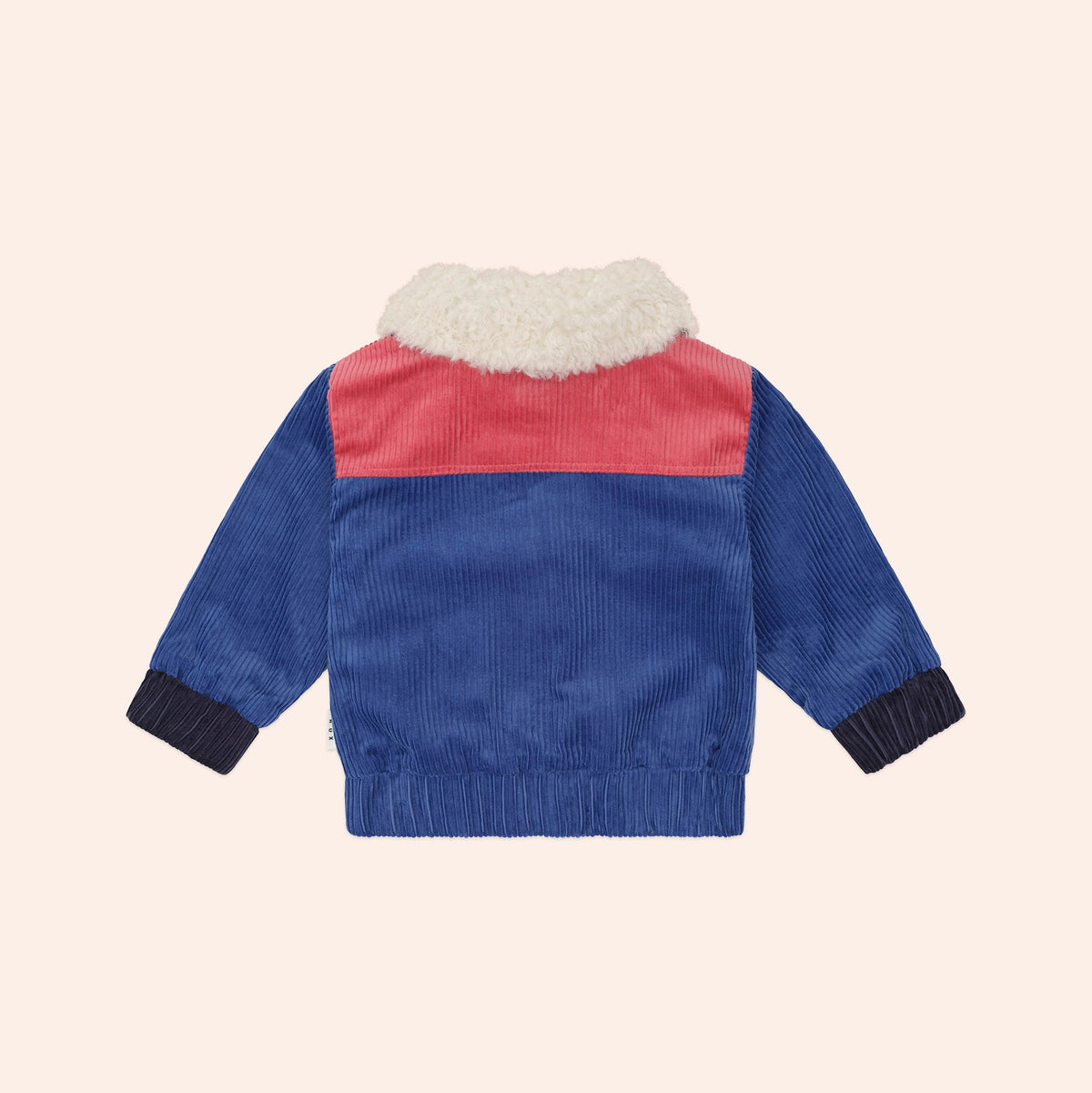 COLOUR BLOCK CORD JACKET