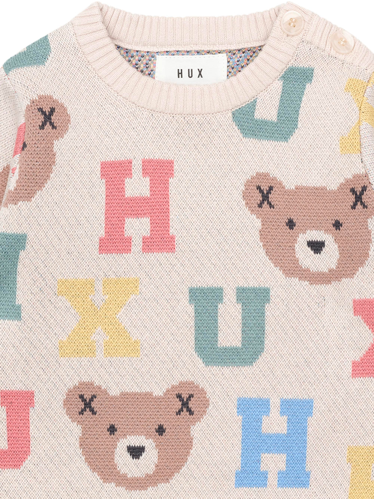 Hux Alphabet Knit Jumper