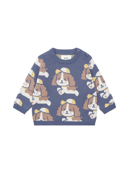Happy Puppy Knit Jumper