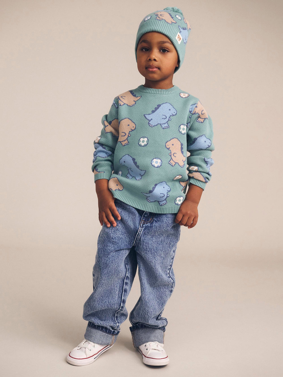 Dino Play Knit Jumper