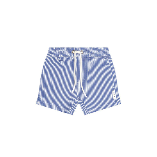 COBALT STRIPE DRAWCORD SHORT
