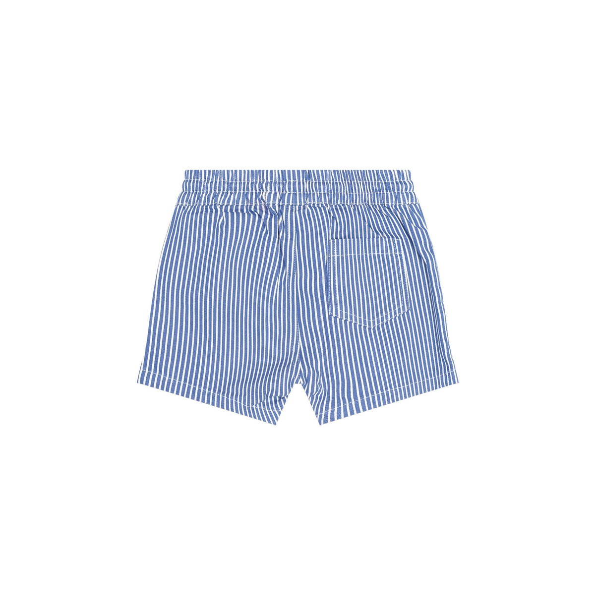 COBALT STRIPE DRAWCORD SHORT