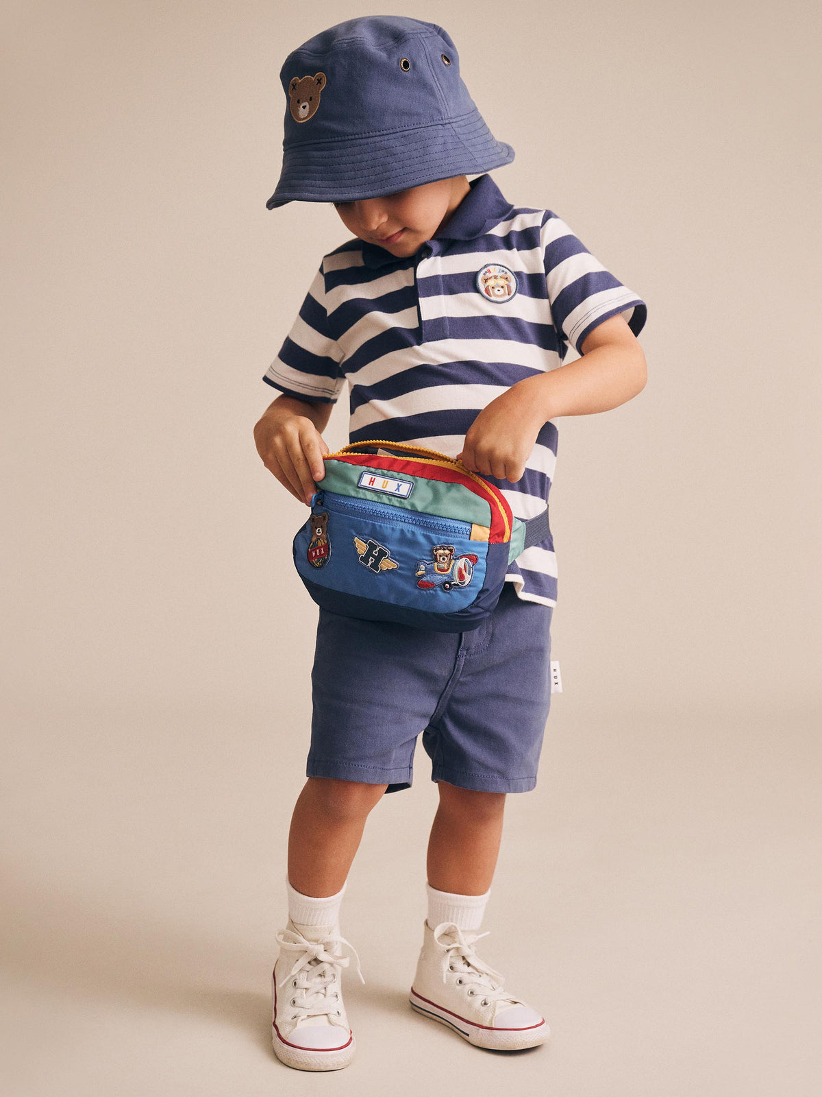 In the Navy Huxbear Chino Shorts