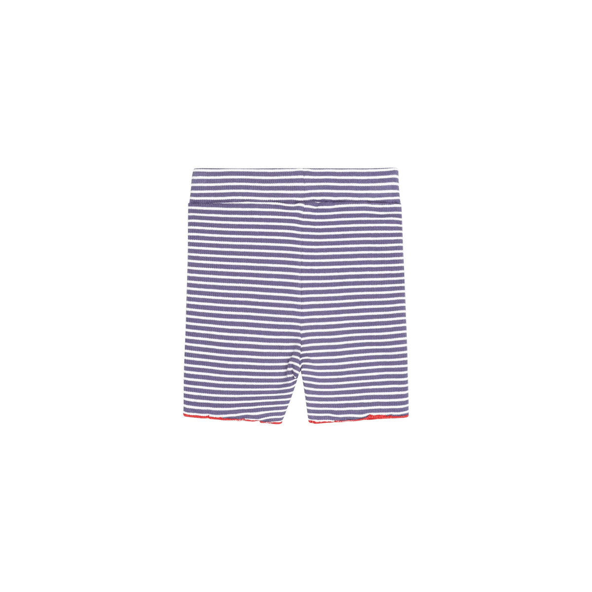 INK STRIPE RIB BIKE SHORT