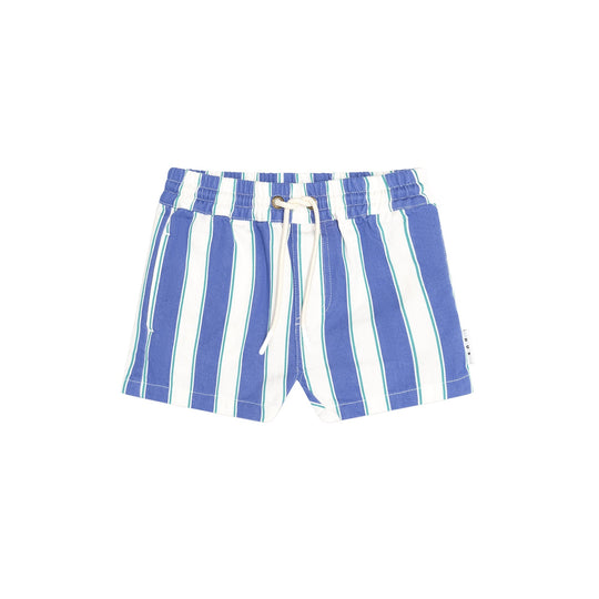 TROPICAL STRIPE DRAWCORD SHORT