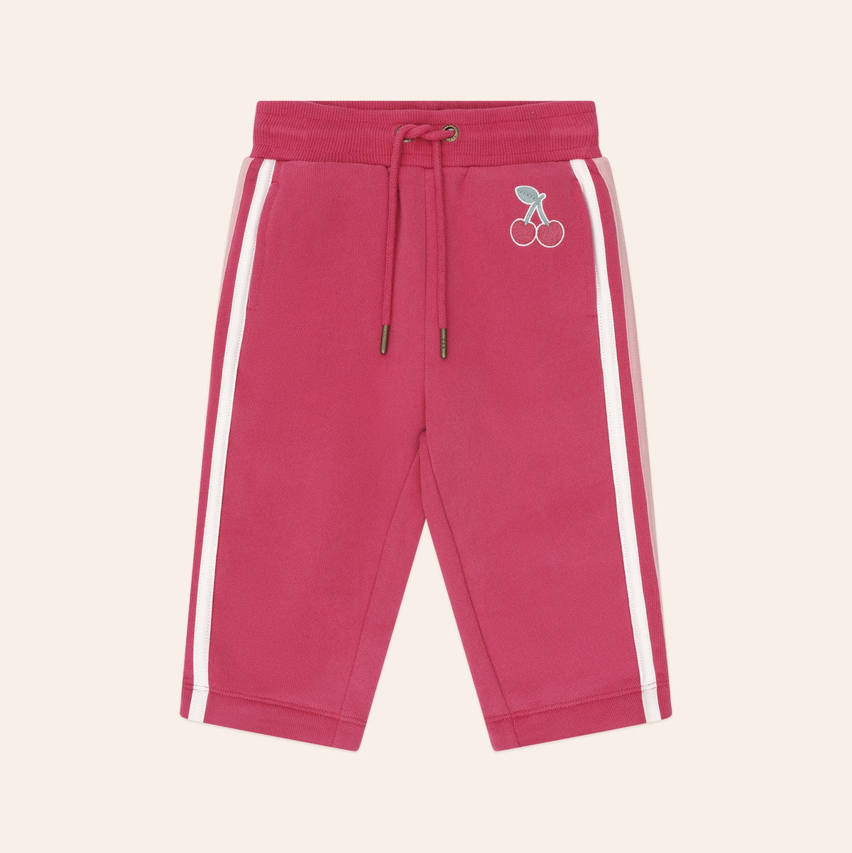 CHERRY RACER STRIPE TRACKPANT