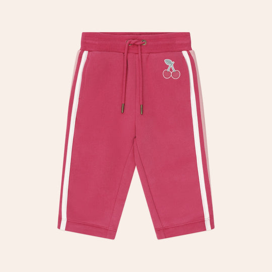 CHERRY RACER STRIPE TRACKPANT