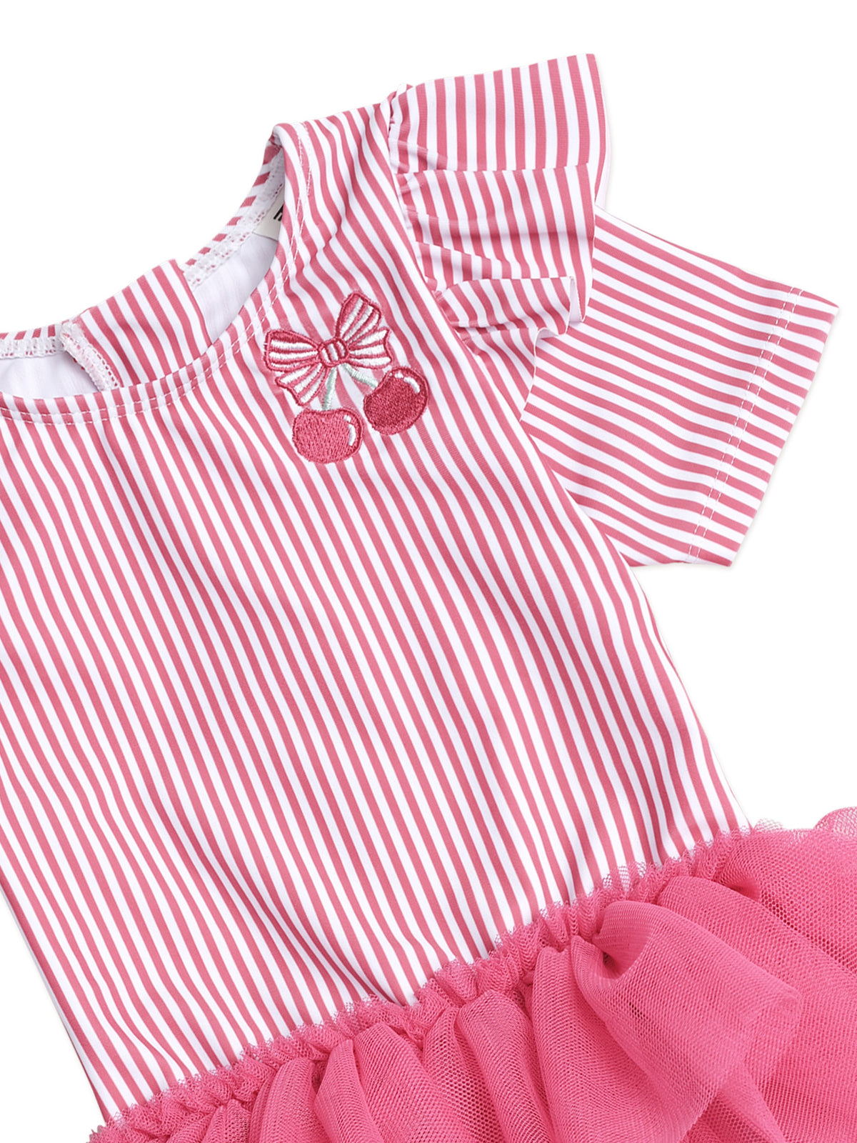 Ballerina Swimsuit Cherry Pie Stripe