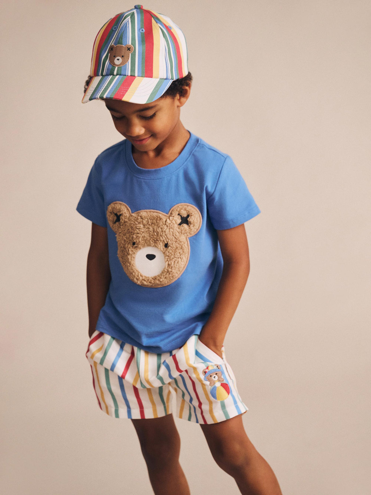 Huxbear Stripey Swim Shorts