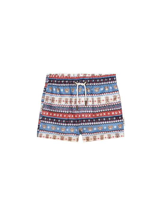 Festive Huxbear Swim Shorts