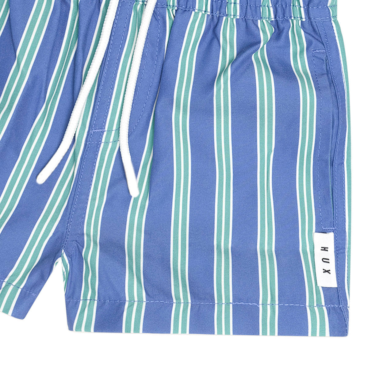 Tropical Vacay Stripe Boardshort