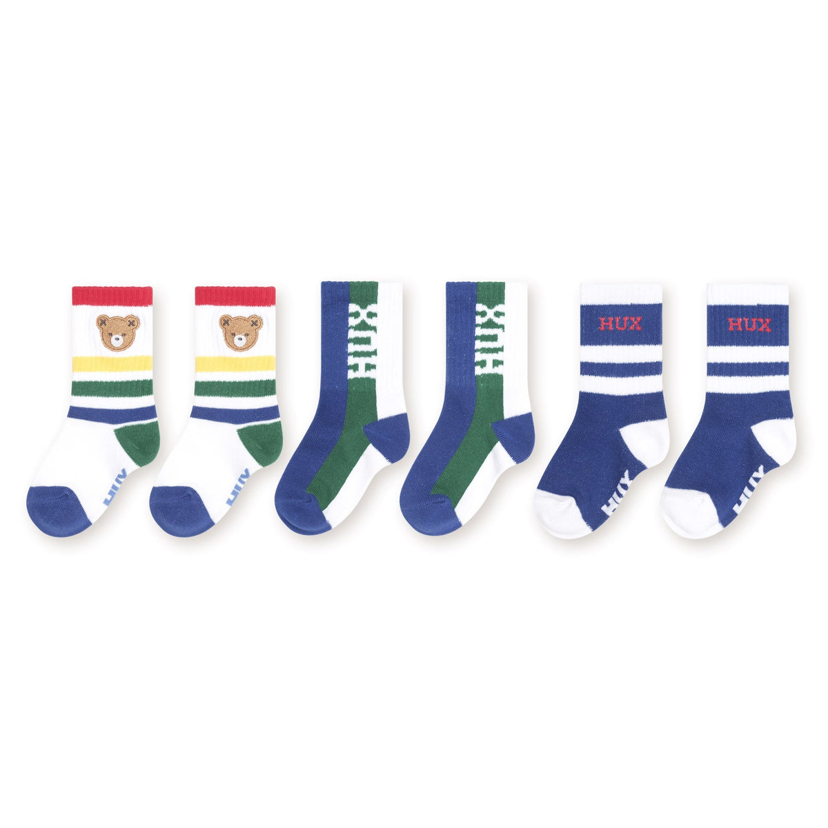 3PK BOYS SPORTS SOCKS