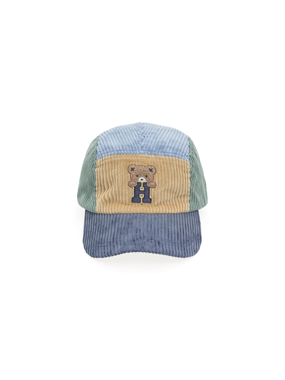 Midnight Colour Block Cord Cap