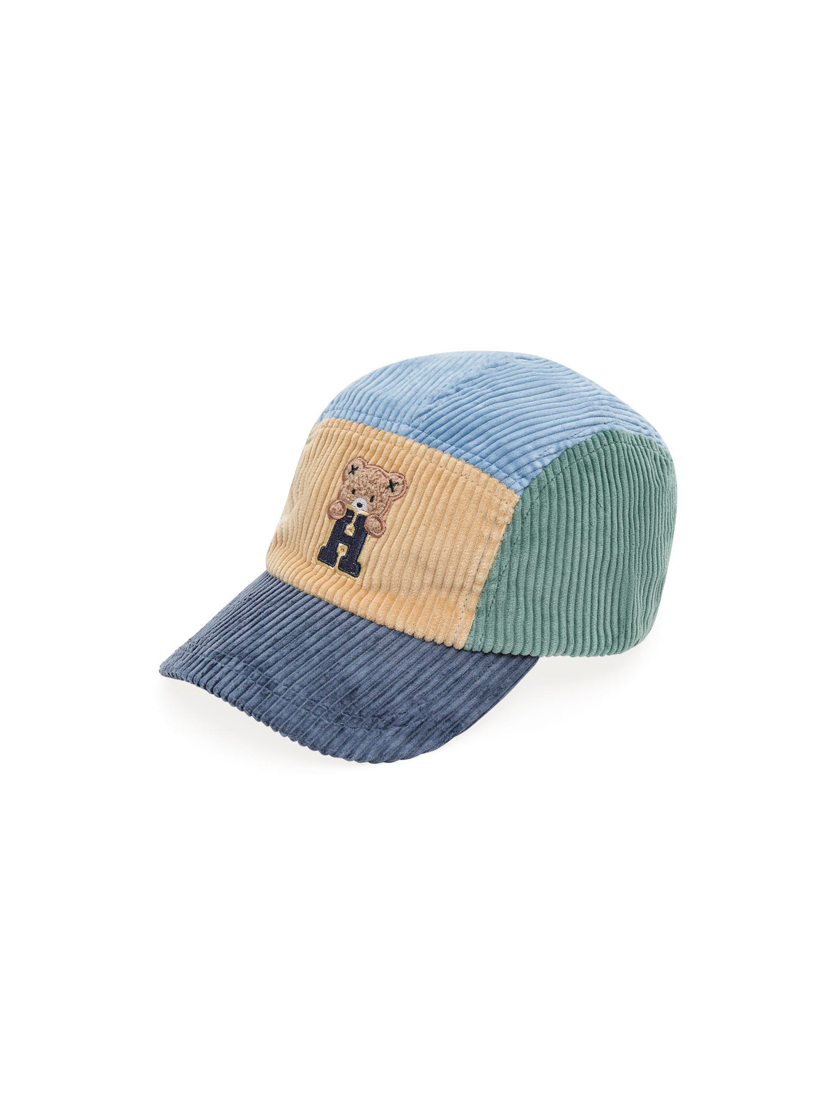 Midnight Colour Block Cord Cap