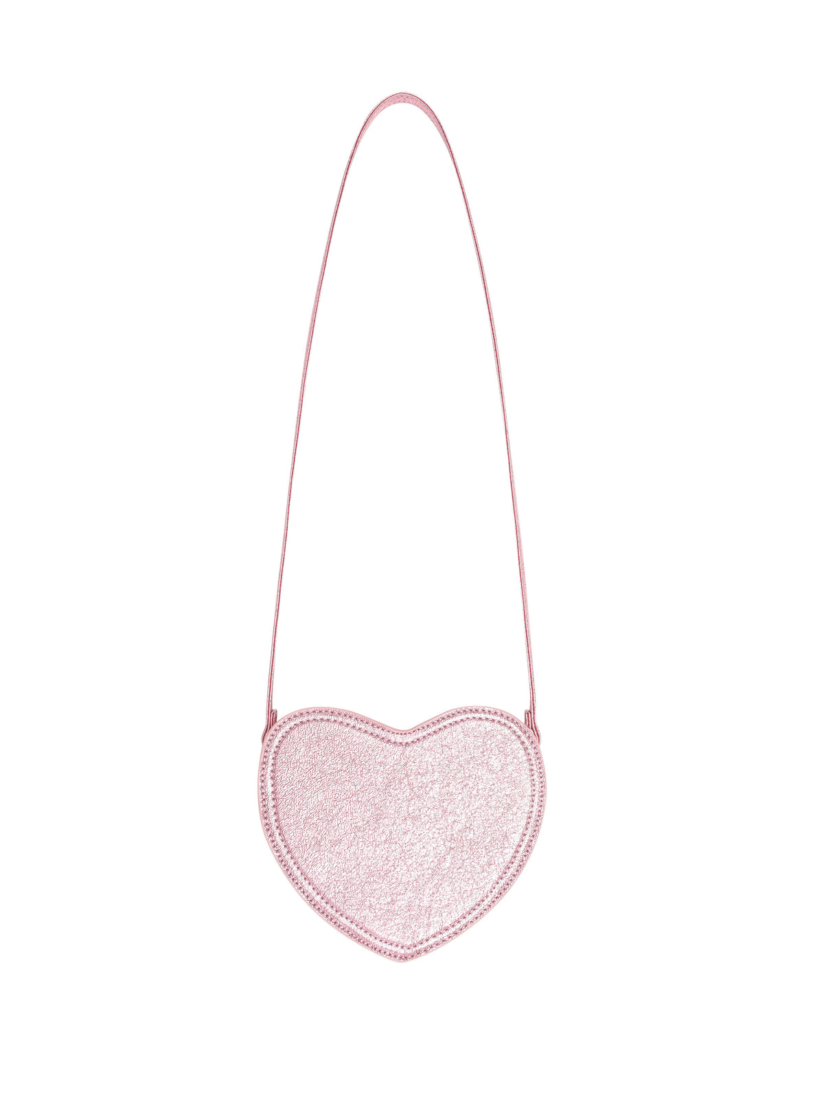 STRAWBERRY SEQUIN HEART BAG