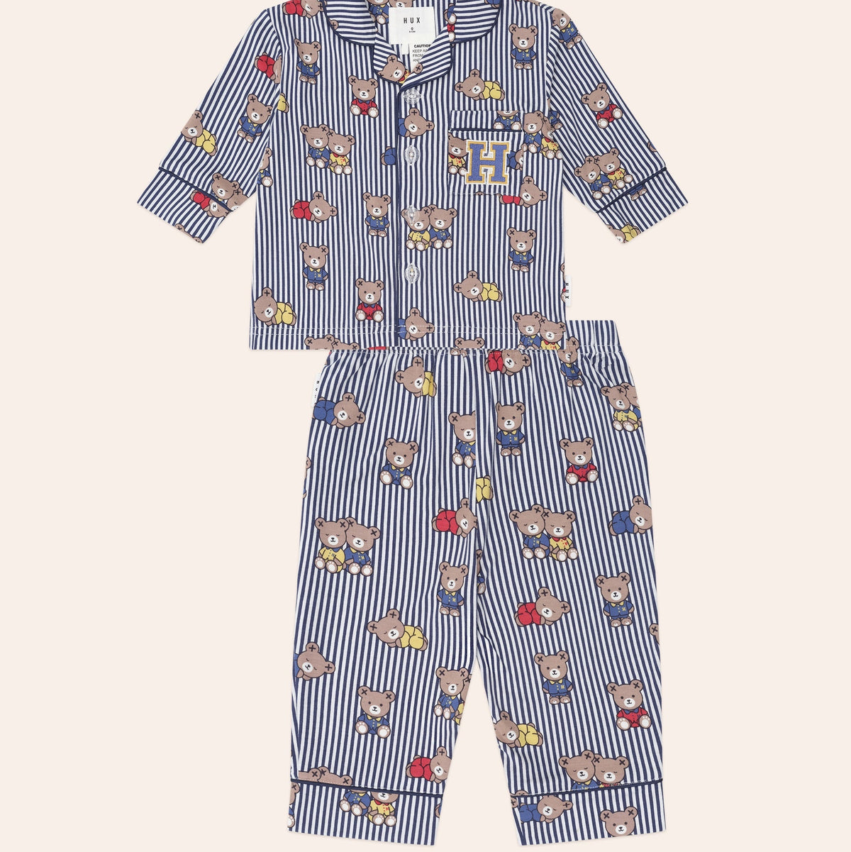 SLEEPY HUX STRIPE PJ SET