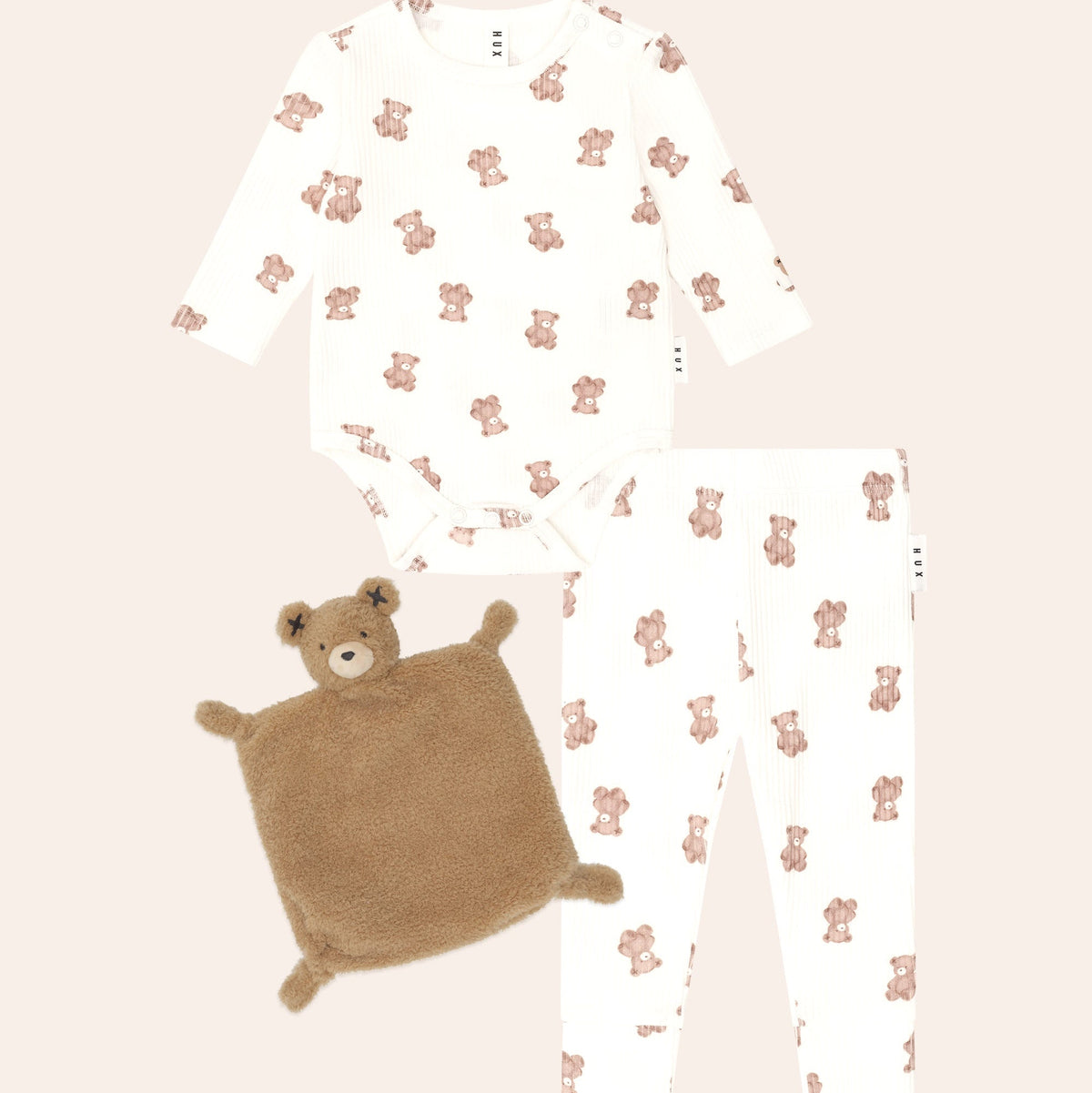 BEARY SNUGGLY 3PC NEWBORN GIFT SET