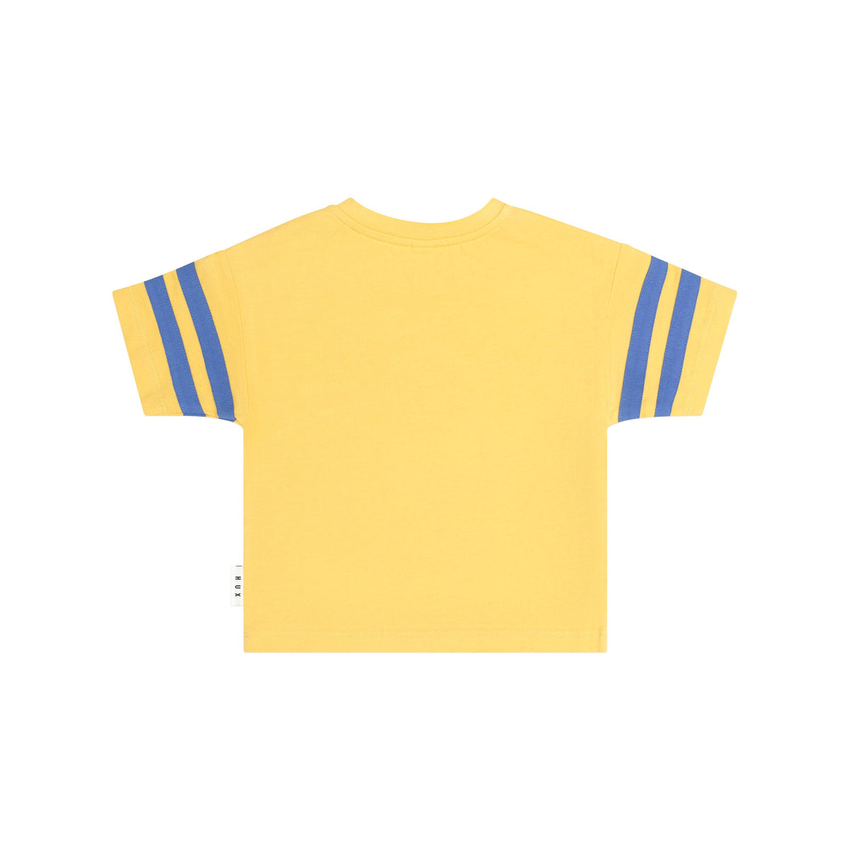 HUX SPORT SPORTY STRIPE TEE | YELLOW