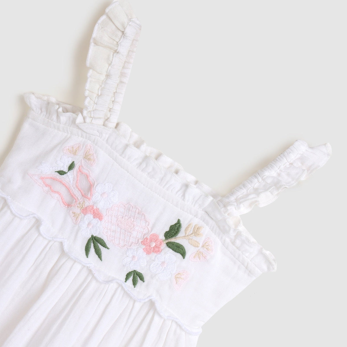 Vienna Playsuit | White